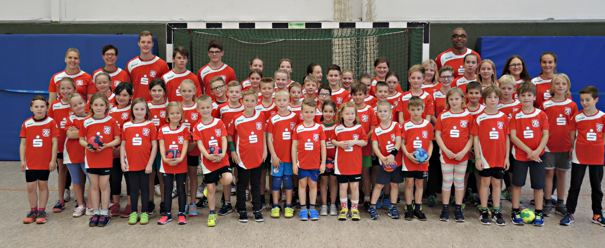 Gruppenbild Handball-Camp 2019